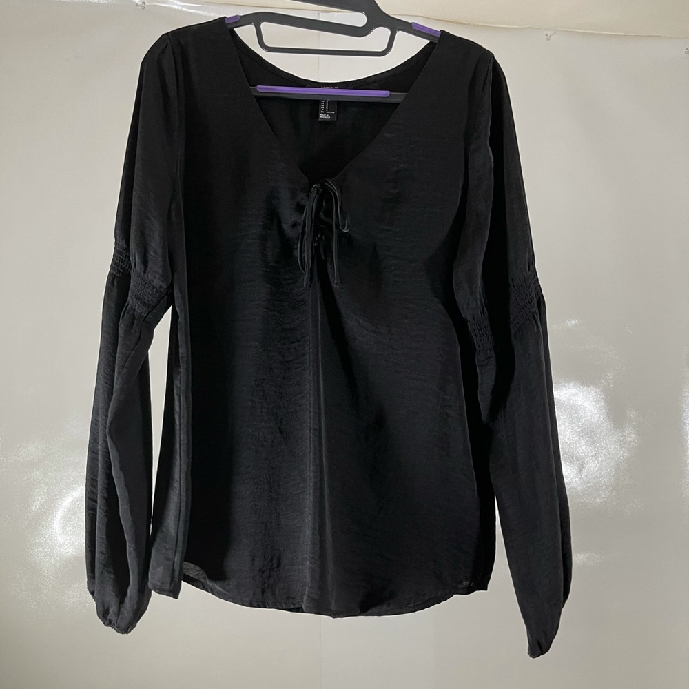 Forever 21 Black Blouse size S